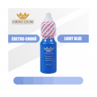 Пигмент Corona Colors Светло-Синий (Light Blue) 15 мл