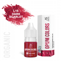 AS Company Opium Colors L10-Dark Scarlet Organic Пигмент для татуажа и перманентного макияжа губ