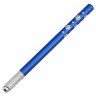 Ручка манипула для микроблейдинга с цветочками, цвет синий