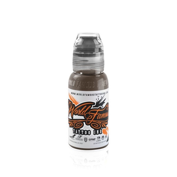 World Famous Pink Ribbon Dark Tan краска для тату