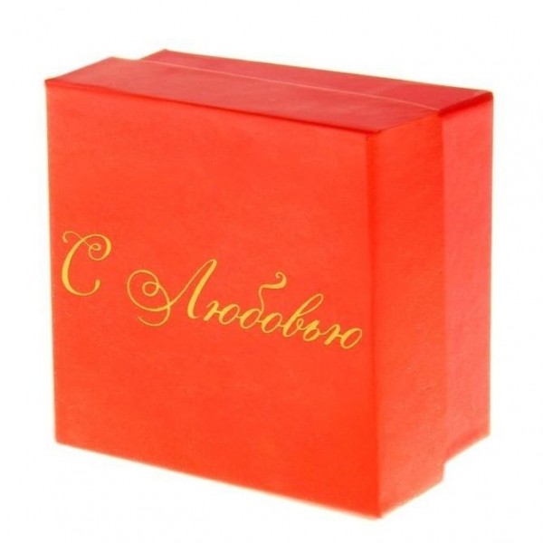 Коробка подарочная "С Любовью" 4 x 5 x 5 см