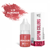 AS Company Opium Colors L19-Almonds Пигмент для татуажа и перманентного макияжа губ