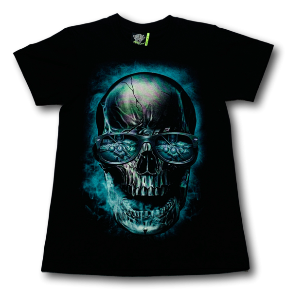 Светящаяся футболка Skull от Rock Eagle