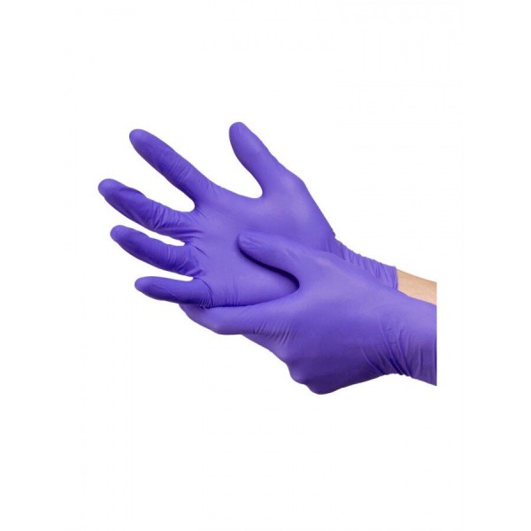 Перчатки нитриловые фиолетовые (50 пар)