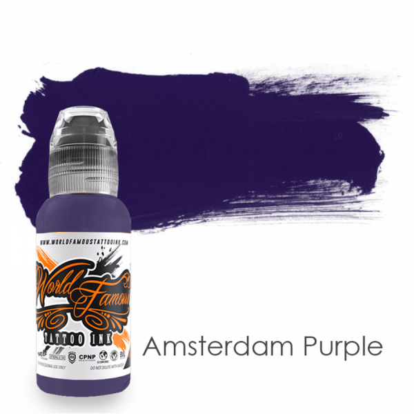 Краска Amsterdam Purple  World Famous