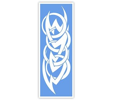 Трафарет для тату Кельтский стиль № 5 (14 х 5)