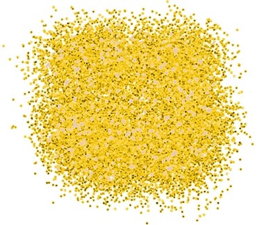 Блестки неоновые золотые 20 гр 0.2 мм