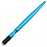 Ручка манипула для микроблейдинга зауженная, цвет синий