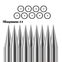 Иглы для тату Плотный закрас Magnum 5-15 M2
