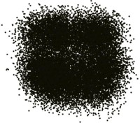 Блестки голографические черные 20 гр 0.2 мм