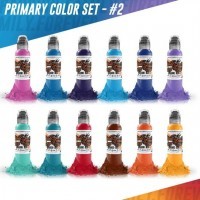 Набор красок World Famous Color Primary Set #2  (12шт х 30мл)