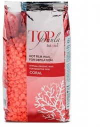 Воск горячий (пленочный) Top Formula Coral, гранулы, 750 г