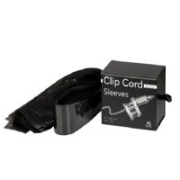 Защита на клип корд Clip Cord Sleeves (Black) TM A.Shakhova 100 шт.