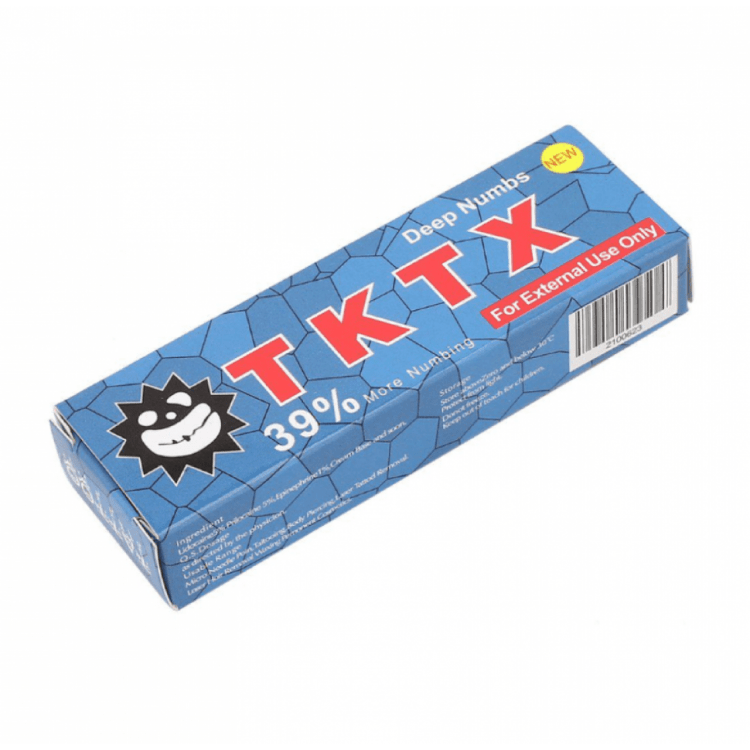 TKTX 39% охлаждающий крем первичный, 10 гр