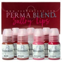 Набор пигментов Perma Blend для татуажа губ Sultry Lip Collection (7 шт по 15 мл)