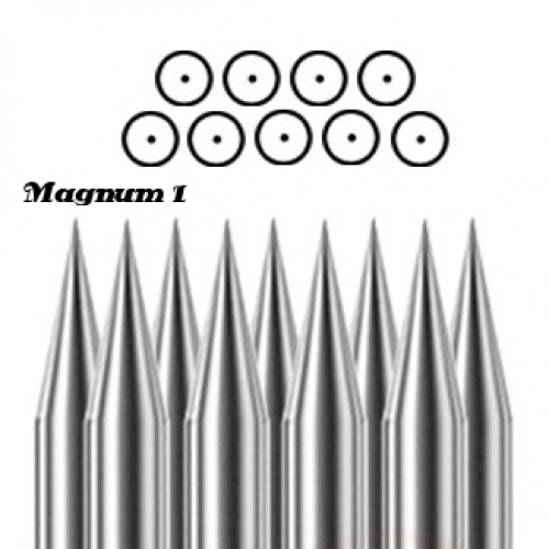 Иглы для тату тушевочные Magnum 5-23 M1