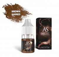 AS Company Brown haired (Шатен) пигмент для бровей