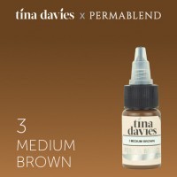 Пигмент Perma Blend Tina Davies I Love INK, 3 Medium Brown