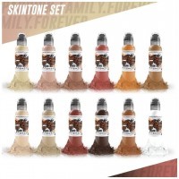 Набор красок World Famous 12 Color Skintone Set (12шт х 30мл)
