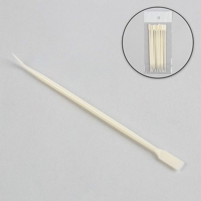 Универсальная палочка для наращивания и завивки ресниц, 13см (10 шт)