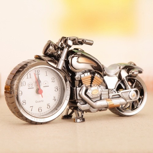 Часы будильник Мотоцикл