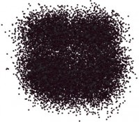 Блестки черные 20 гр 0.2 мм