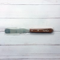 Шпатель металлический с деревянной ручкой