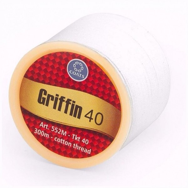 Нить для тридинга антибактериальная Griffin 40 cotton, 300 м