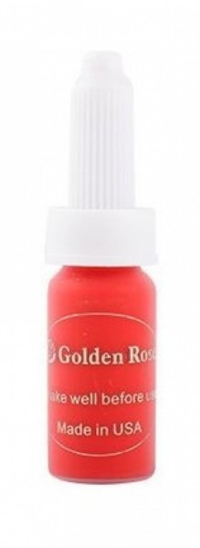 Пигмент для татуажа Golden Rose Глубокий красный (Deep Red) 15 мл