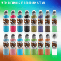 Набор красок World Famous 16 Color Ink Set #1 (16шт х 30мл)
