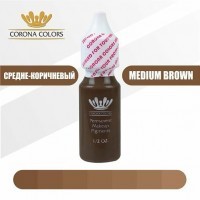 Пигмент Corona Colors Средне-Коричневый (Medium Brown)